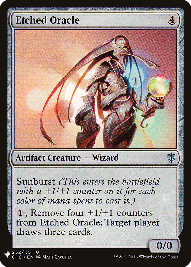 Etched Oracle (LIST-252) - The List