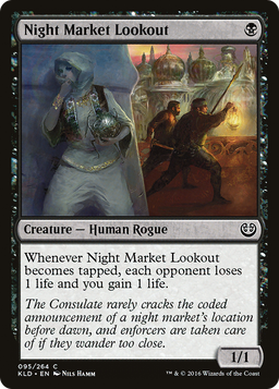 Night Market Lookout (KLD-095) - Kaladesh Foil