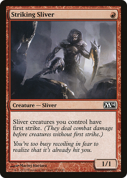Striking Sliver (M14-157) - Magic 2014 Foil