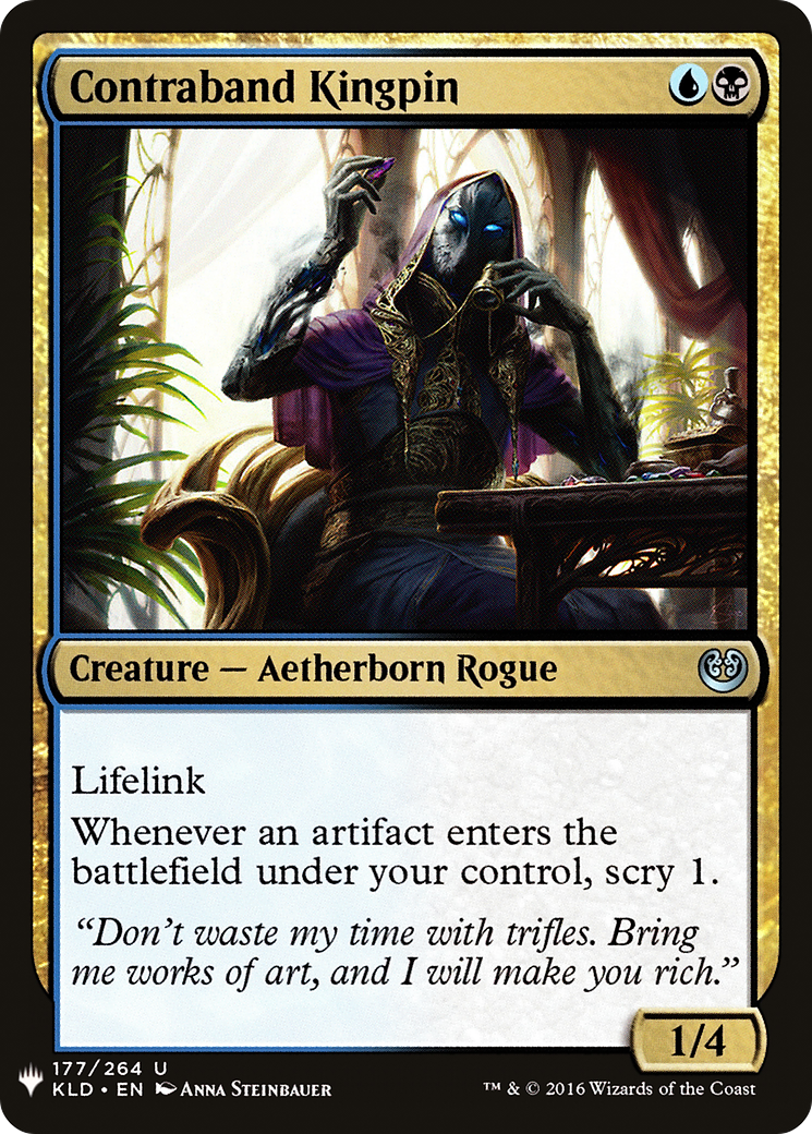 Contraband Kingpin (LIST-177) - The List
