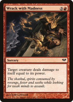 Wrack with Madness (DKA-107) - Dark Ascension Foil