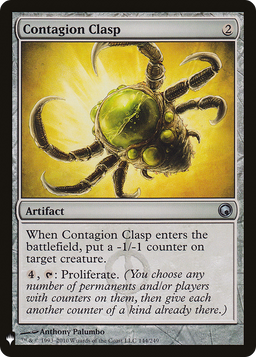 Contagion Clasp (LIST-144) - The List