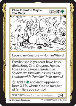 Chea, Friend to Maybe Too Many (MB2PC-) - Mystery Booster 2