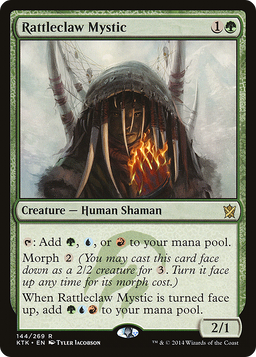 Rattleclaw Mystic (KTK-144) - Khans of Tarkir