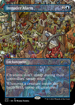 Intruder Alarm (SLD-229) - Secret Lair Drop (Borderless) Foil
