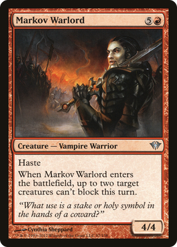 Markov Warlord (DKA-097) - Dark Ascension