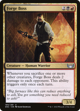 Forge Boss (SNC-189) - Streets of New Capenna