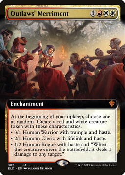 Outlaws' Merriment (Extended Art) (ELD-382) - Throne of Eldraine: (Extended Art) Foil
