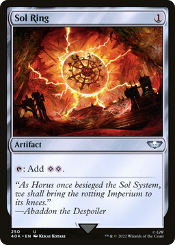 Sol Ring (250) (40K-250) - Warhammer 40,000 Commander