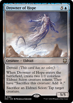 Drowner of Hope (M3C-182) - Modern Horizons 3 Commander: (devoid)