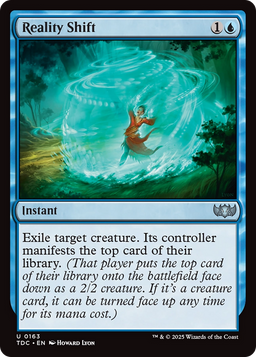 Reality Shift (TDC-163) - Commander: Tarkir: Dragonstorm