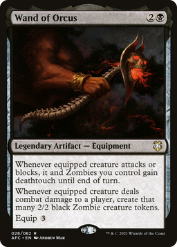 Wand of Orcus (AFC-028) - Forgotten Realms Commander