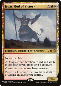 Iroas, God of Victory (LIST-205/351) - The List: (enchantment)
