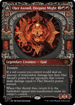 Ojer Axonil, Deepest Might (Showcase) (LCI-317) - The Lost Caverns of Ixalan: (Showcase) Foil