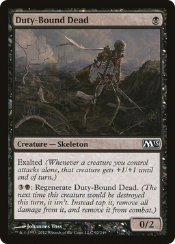 Duty-Bound Dead (M13-092) - Magic 2013 Foil