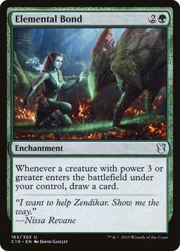 Elemental Bond (C19-163) - Commander 2019