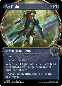 Fae Flight (Showcase) (MKM-295) - Murders at Karlov Manor: (Showcase) Foil