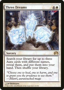Three Dreams (PC2-013) - Planechase 2012 Foil
