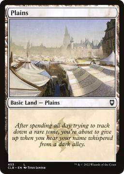 Plains (453) (CLB-453) - Commander Legends: Battle for Baldur's Gate
