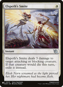 Elspeth's Smite (LIST-MOM-13) - The List
