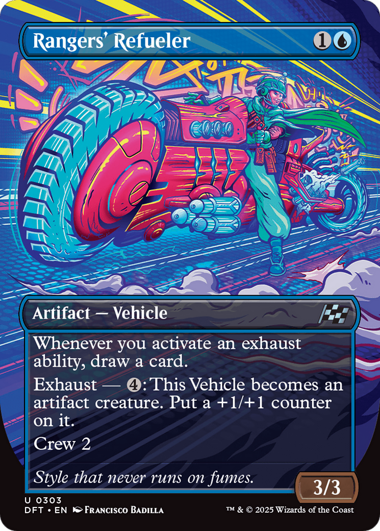 Rangers' Refueler (Borderless) (DFT-303) - Aetherdrift Foil