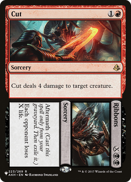 Cut // Ribbons (LIST-223/269) - The List