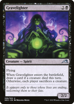 Gravelighter (NEO-098) - Kamigawa: Neon Dynasty Foil