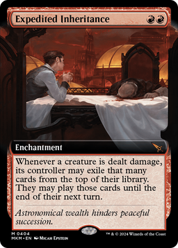 Expedited Inheritance (Extended Art) (MKM-404) - Murders at Karlov Manor: (Extended Art) Foil