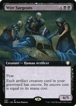 Wire Surgeons (Extended Art) (BRC-057) - The Brothers' War Commander: (Extended Art)