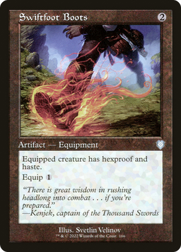 Swiftfoot Boots (Retro Frame) (BRC-166) - The Brothers' War Commander
