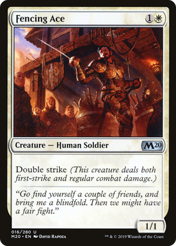 Fencing Ace (M20-016) - Core Set 2020
