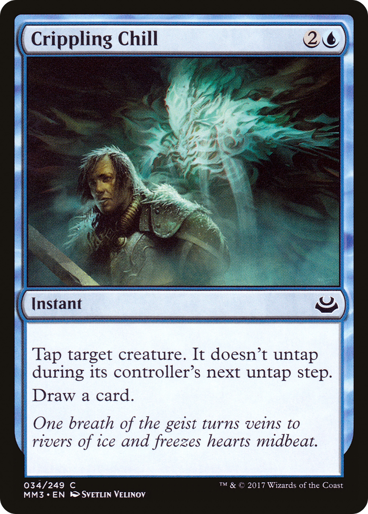 Crippling Chill (MM3-034) - Modern Masters 2017