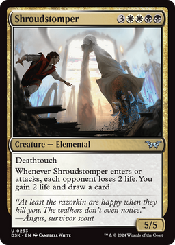 Shroudstomper (DSK-233) - Duskmourn: House of Horror Foil