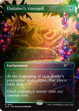 Eladamri's Vineyard (Rainbow Foil) (SLD-1692) - Secret Lair Drop Series Foil