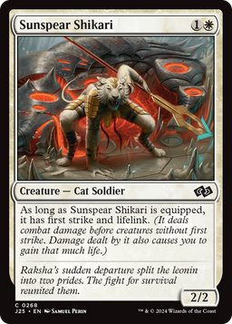 Sunspear Shikari (J25-268) - Foundations Jumpstart