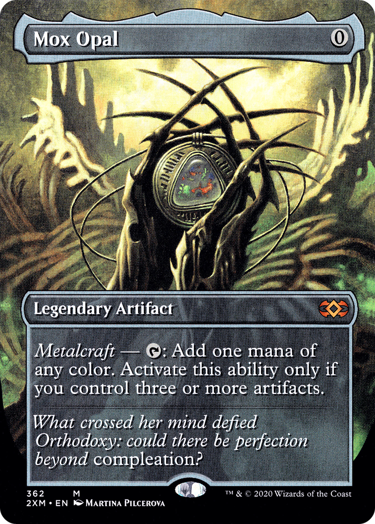 Mox Opal (Borderless) (2XM-362) - Double Masters