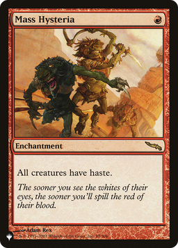 Mass Hysteria (LIST-99/306) - The List
