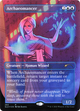 Archaeomancer (SLD-283) - Secret Lair Drop (Borderless) Foil
