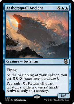 Aethersquall Ancient (Ripple Foil) (M3C-174) - Modern Horizons 3 Commander Foil