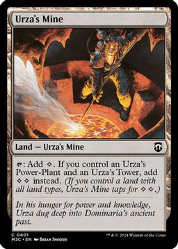Urza's Mine (Ripple Foil) (M3C-401) - Modern Horizons 3 Commander Foil