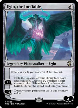 Ugin, the Ineffable (Ripple Foil) (M3C-160) - Modern Horizons 3 Commander Foil