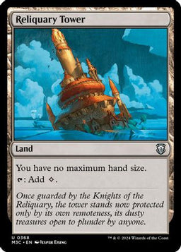 Reliquary Tower (Ripple Foil) (M3C-368) - Modern Horizons 3 Commander Foil