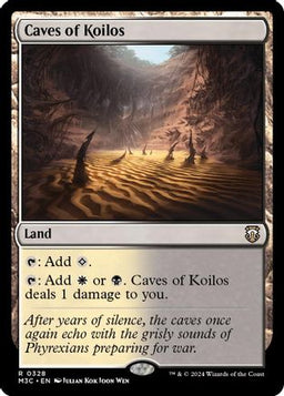 Caves of Koilos (Ripple Foil) (M3C-328) - Modern Horizons 3 Commander Foil