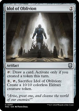 Idol of Oblivion (Ripple Foil) (M3C-297) - Modern Horizons 3 Commander Foil