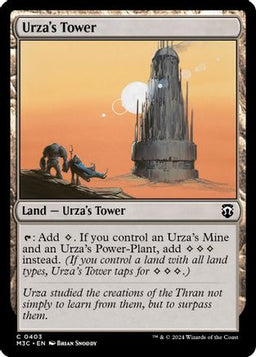 Urza's Tower (Ripple Foil) (M3C-403) - Modern Horizons 3 Commander Foil
