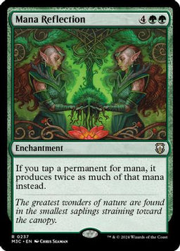 Mana Reflection (Ripple Foil) (M3C-237) - Modern Horizons 3 Commander Foil