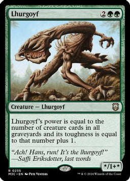 Lhurgoyf (Ripple Foil) (M3C-235) - Modern Horizons 3 Commander Foil