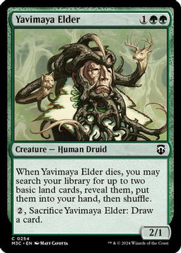Yavimaya Elder (Ripple Foil) (M3C-254) - Modern Horizons 3 Commander Foil