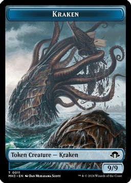 Kraken // Energy Reserve Double-Sided Token (MH3-11 // 36) - Modern Horizons 3