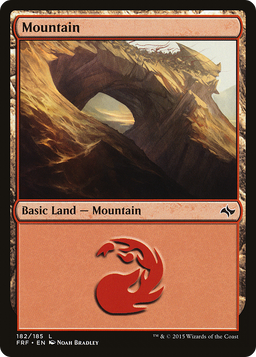 Mountain (182) (FRF-182) - Fate Reforged